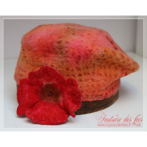 Béret "Clémentine Sauvage"